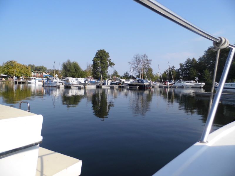 Marina in Plau am See