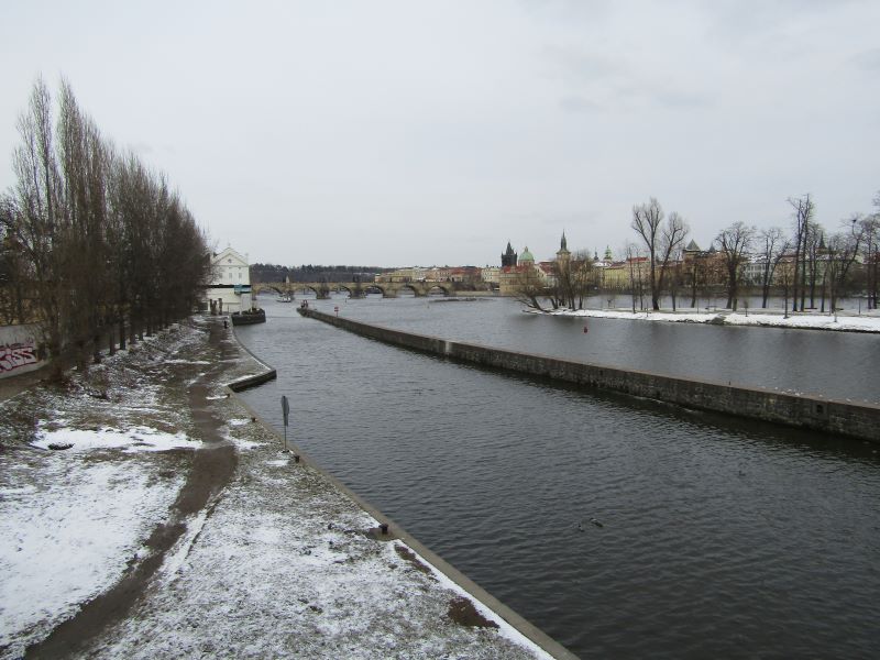 Moldau in Prag