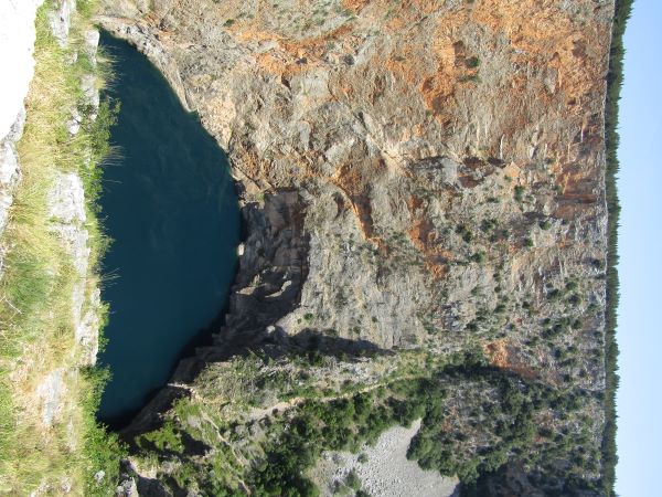 und der rote See bei Imotski
