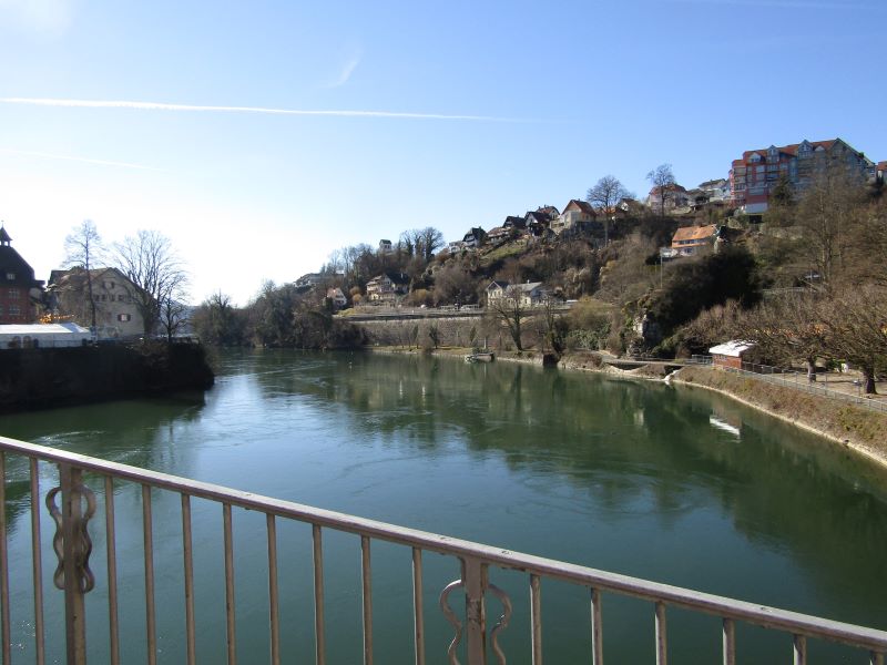 Laufenburg - Blick rheinabwärts