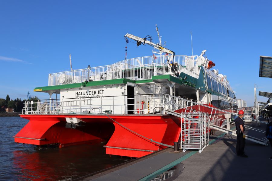 Katamaran nach Helgoland
