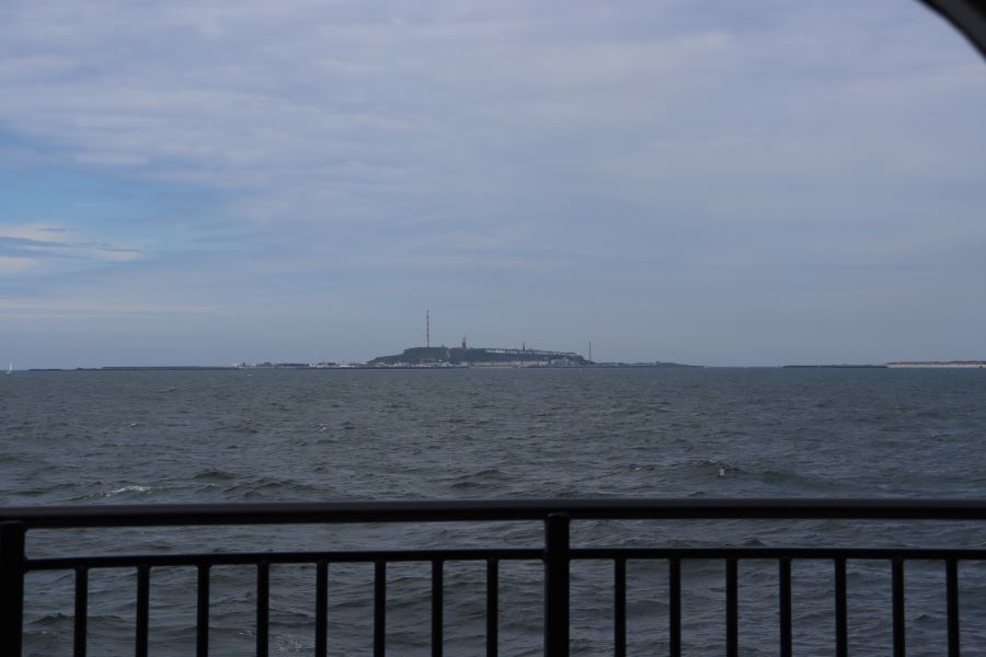 Helgoland in Sicht