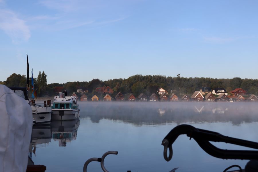 Morgenstimmung mit Bodennebel in Mirow