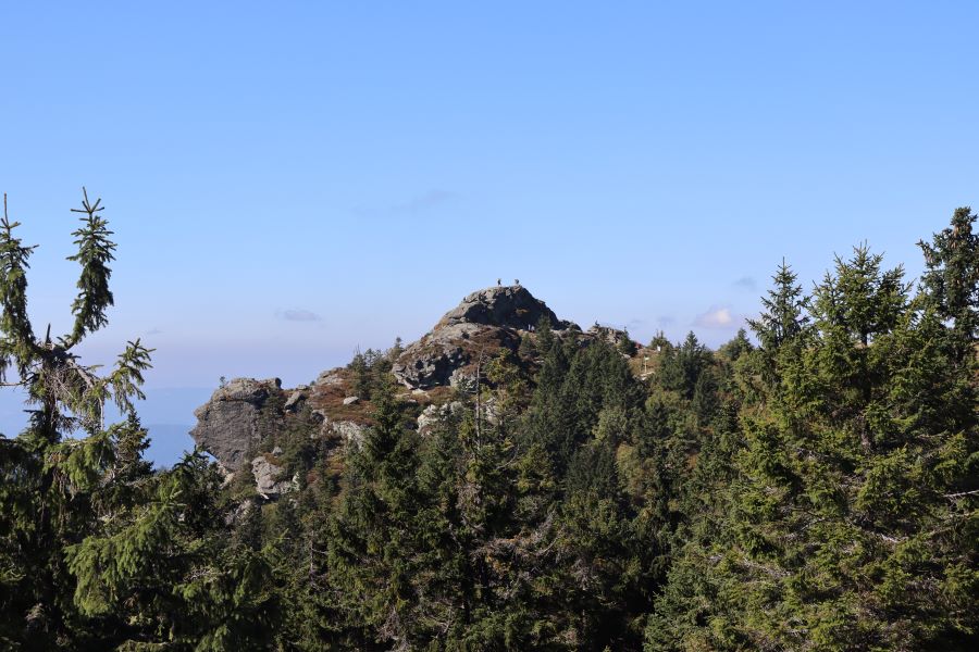 Nebengipfel des Großen Arber