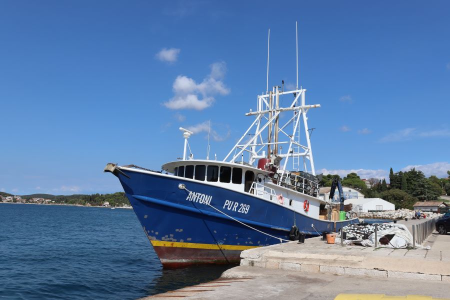 zweiter Hafen in Rovinj