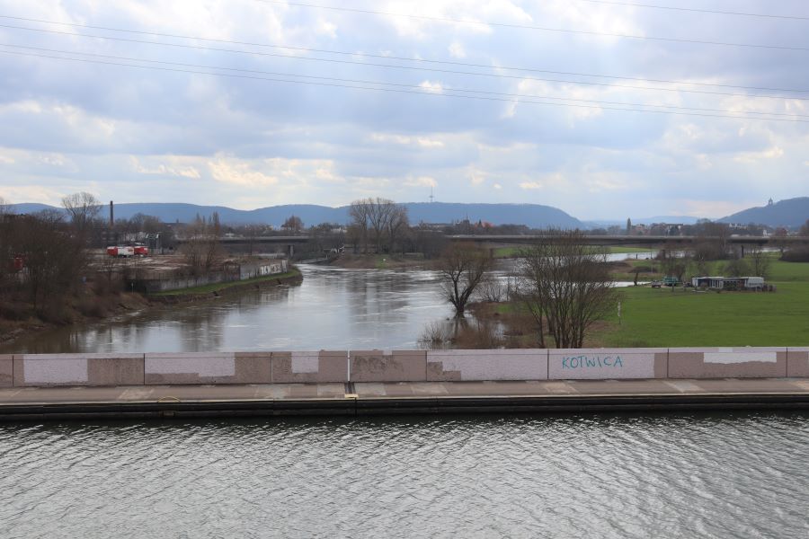 Blick weseraufwärts
