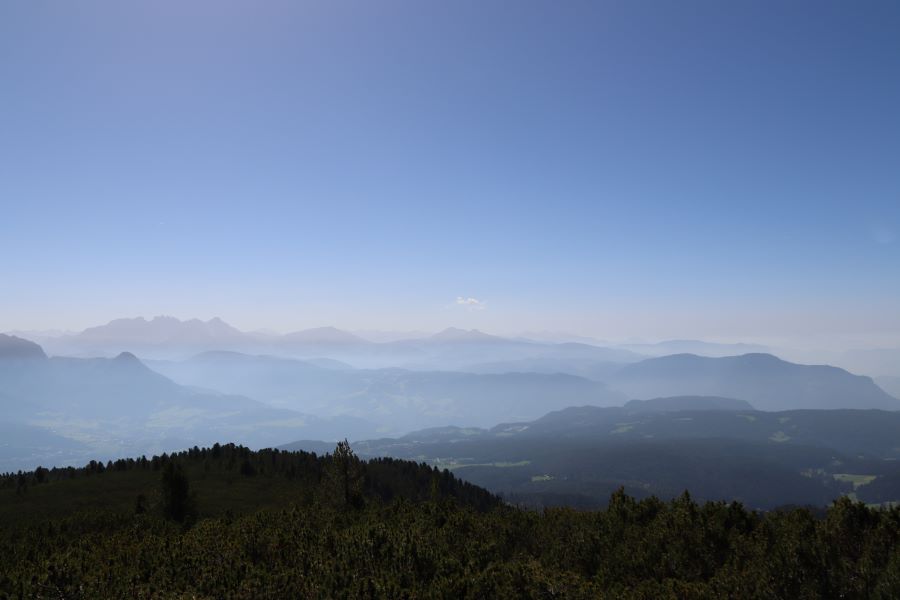Dunst ist leider eine Begleiterscheinung schönen Wetters