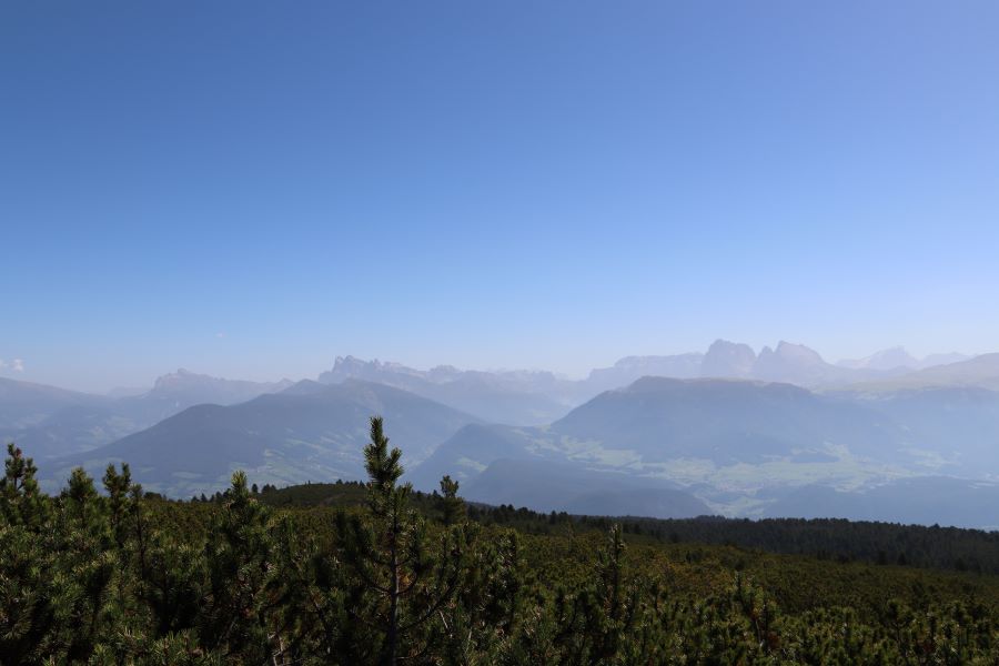 Dunst ist leider eine Begleiterscheinung schönen Wetters
